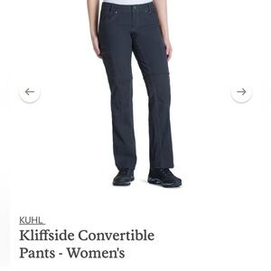 Kuhl Kliffside Convertible Pants. Size 4. Like New. Perfect Condition.